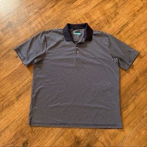 PGA Tour Golf Shirt Top Men’s Large Stripes